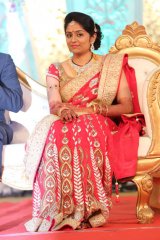 Hero Aadi Wedding Reception Photos